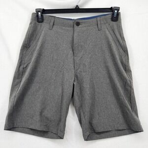 Denali Mens 32 Stretch Hybrid Walk Shorts Heather Grey Comfort Flex D427617S